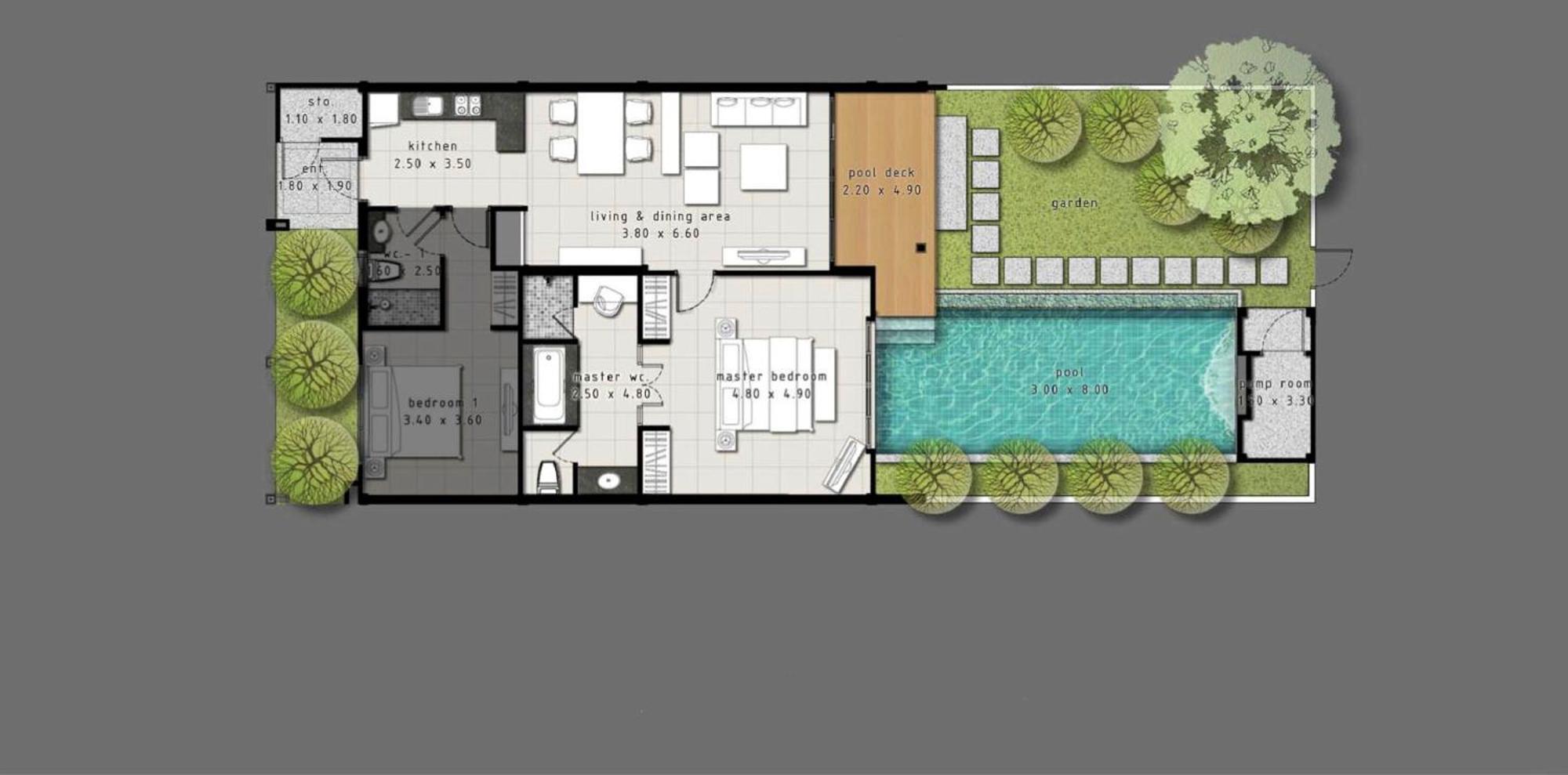 Two Bedroom Onyx Villa Nai Harn Esterno foto